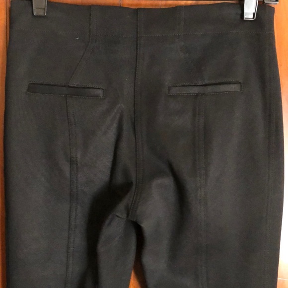 Tom Ford black slim stretch textured pant - Picture 6 of 8